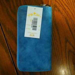 Alfa Bag Wallet blue New